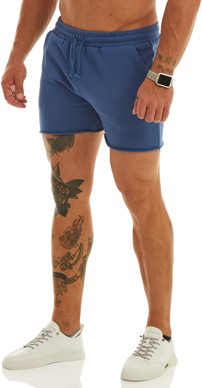 Ouber Men's Workout Squatting Shorts Slim Fit Gym Weightlifting Bodybuilding - Image 4