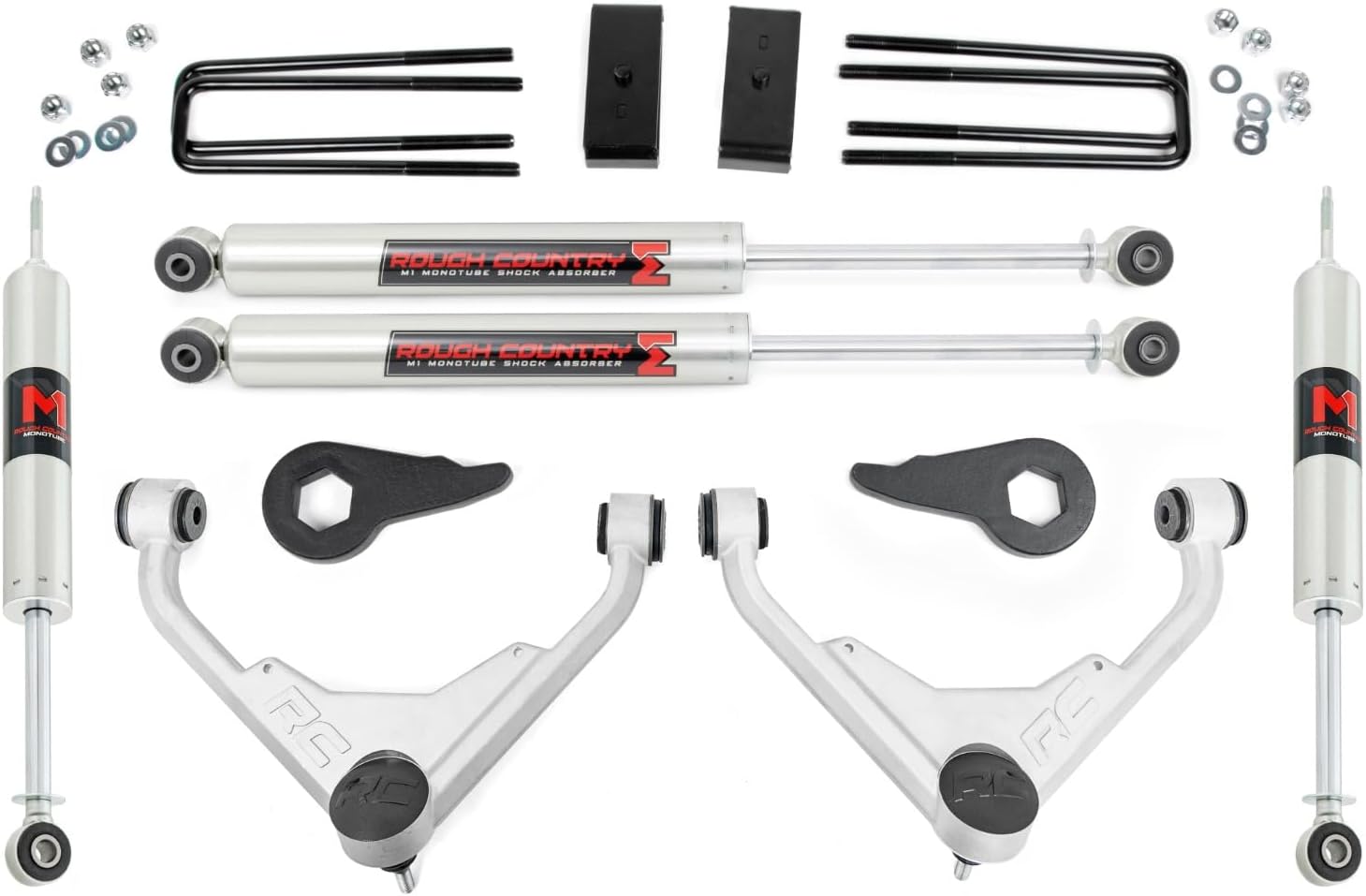 Rough Country 3" Lift Kit for 2001-2010 Chevy/GMC 2500HD | FT Codes - 85940