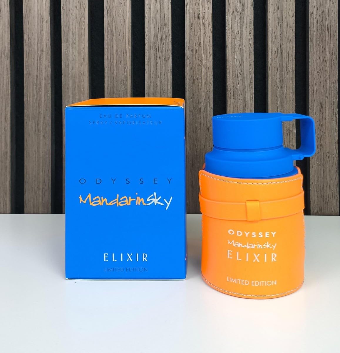 Apollos Odyssey Mandarin Sky Elixir, Men's EDP Spray, 3.4 oz premium gift set for him