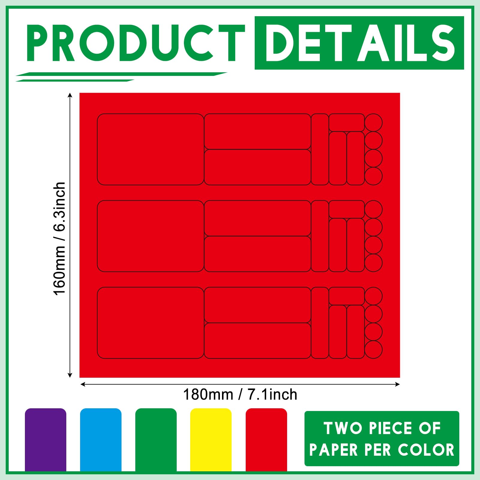 Fullhawl 15 Sheets Classroom Laptop Label for Organization Color Coding Labels Colored Consecutive Number Stickers Teacher Tool for Electronic Product Classroom Management - Image 3