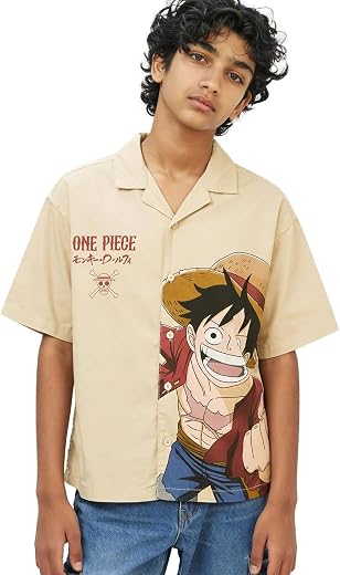Max Boys One Piece Print Shirt