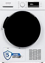 HHPD-M10G5PBKD++ Wärmepumpentrockner – 10 kg, Energieklasse D, LED-Display, Anti-Knittern, Startzeitvorwahl, 5 Jahre Garantie (10 KG)