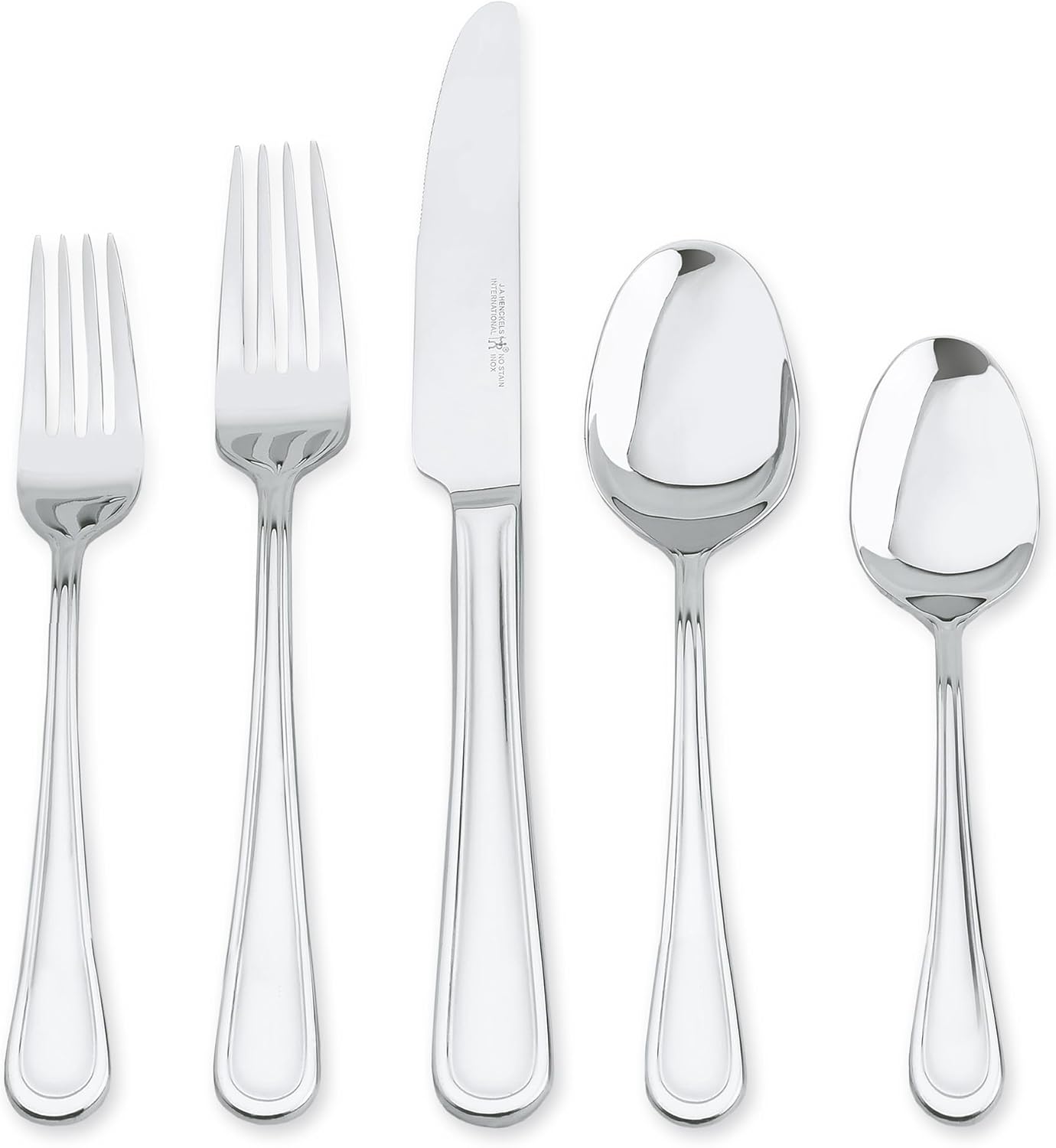 Henckels Classic Series Cottage 45-Piece Flatware Set, Service for 8