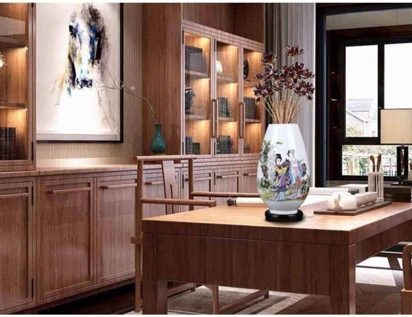 Vasen Vase Keramik handgefertigt klassisch kreativ für trockene Blumen Dekoration Kunst Zuhause Haushalt Wohnzimmer Schlafzimmer Blumen