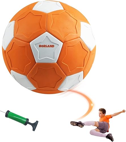 Miniatura 7 de Swerve and Curve - Balón de fútbol tamaño 4, pelota de entrenamiento de fútbol con paneles especiales para jugar, juegos de actividades al aire