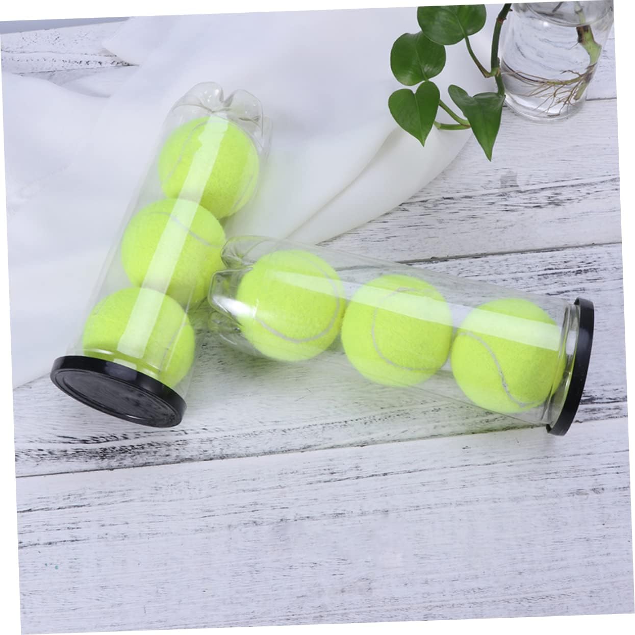 TOYANDONA Tennis Balls Holder Container Durable Organizer Sports Supplies Reusable Transparent Design for Patterns