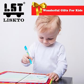 Water Doodle Mat Book: A Magical Early Childhood Education Toy that is Perfect for Travel and Makes a Great Gift for Kids.