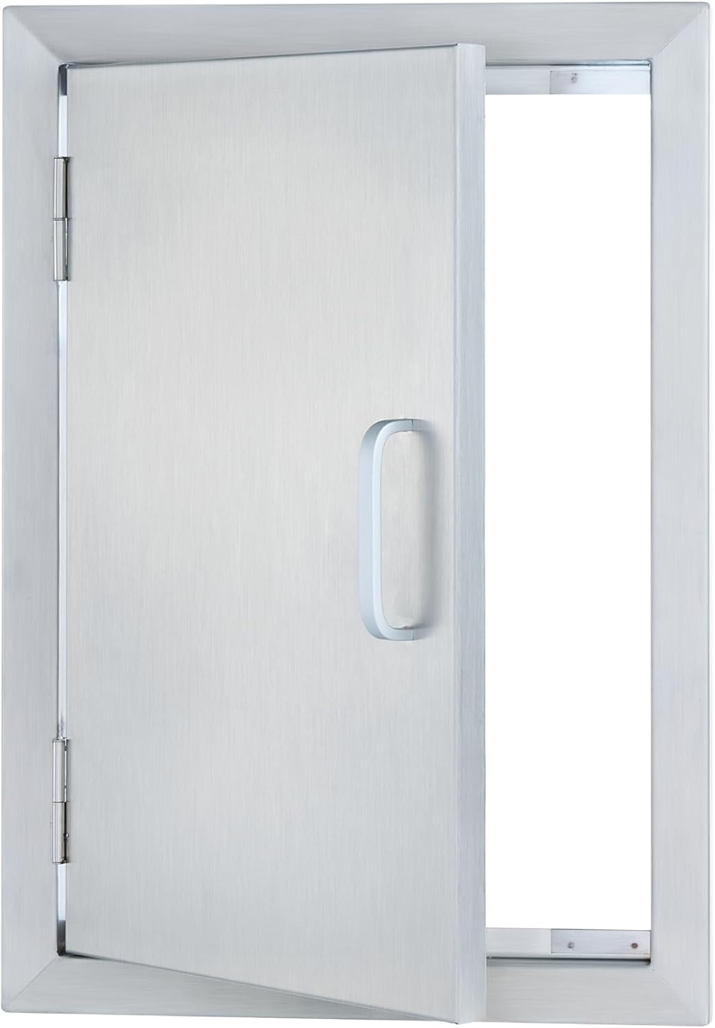 CO-Z BBQ Double Access Door, 14W x 20H Inch, Stainless Steel Wall Construction Vertical Outdoor Kitchen Door for Grilling Station, Outside Cabinet 14 x 20