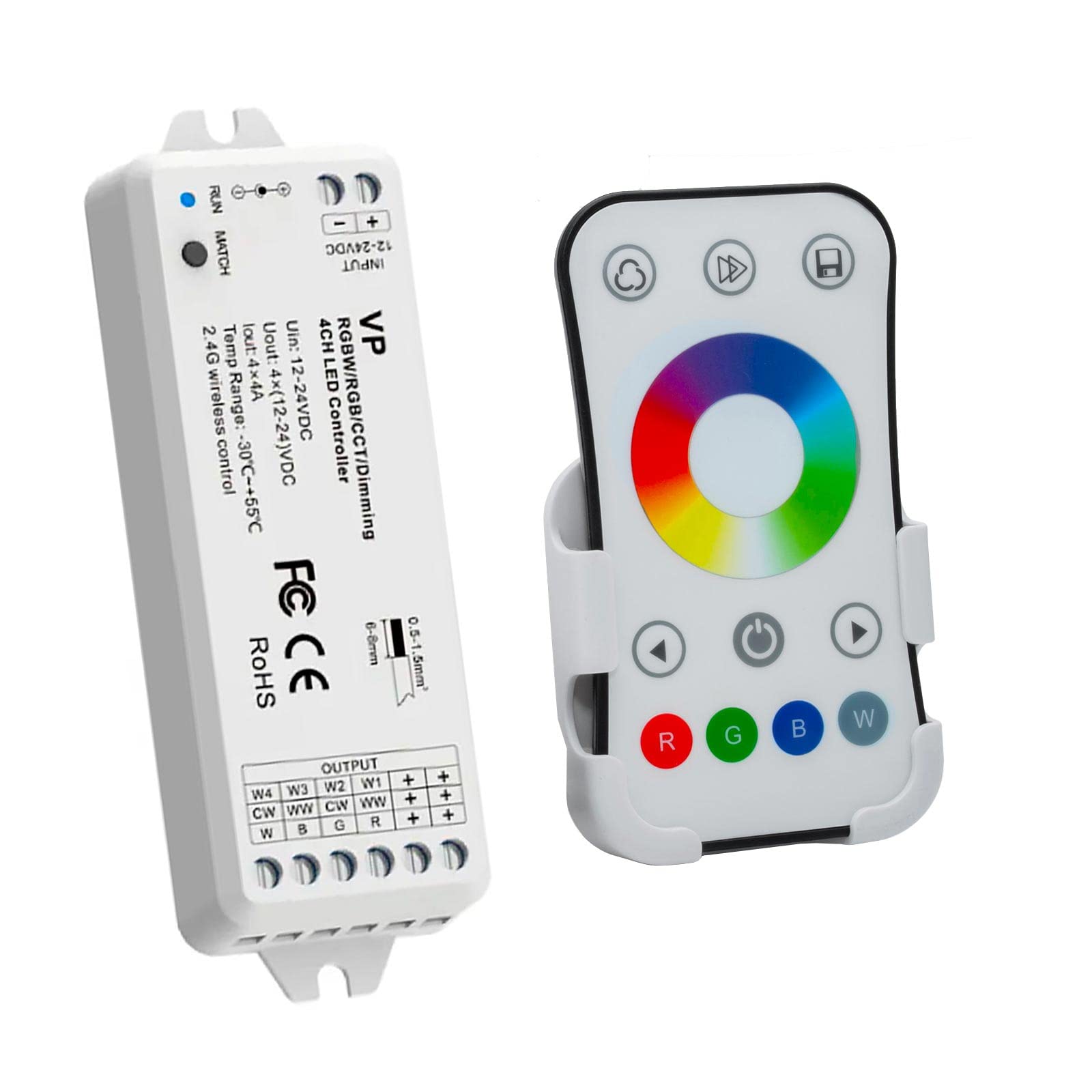 [KIT PROFESSIONALE 3 FARETTI LED RGBW IP65] Faretto led 36W 3X12W incasso per box doccia sensoriale bagno turco 24V rgb+white infiniti colori e giochi di luce cromoterapia relax benessere DIMMERABILE