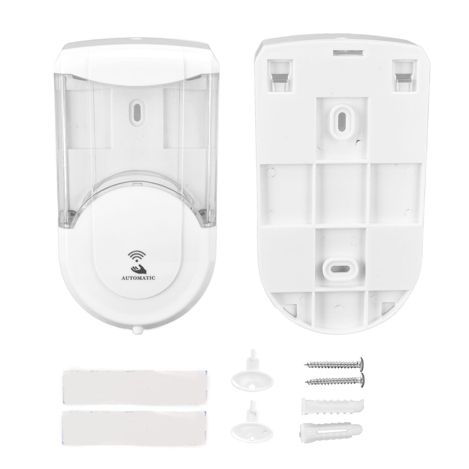 Dispenser Automatico di Sapone da 600 Ml Montato a Parete Senza