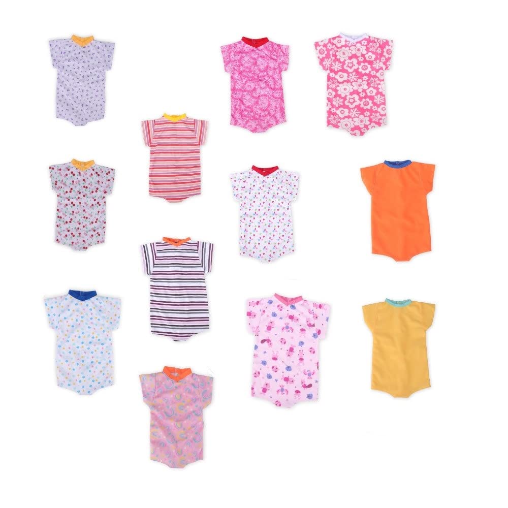 WakaoFeeling 3 Pieces Newborn Dolls Clothes for 20-22 Inch Dolls, Baby Doll Clothing Outfits for Reb