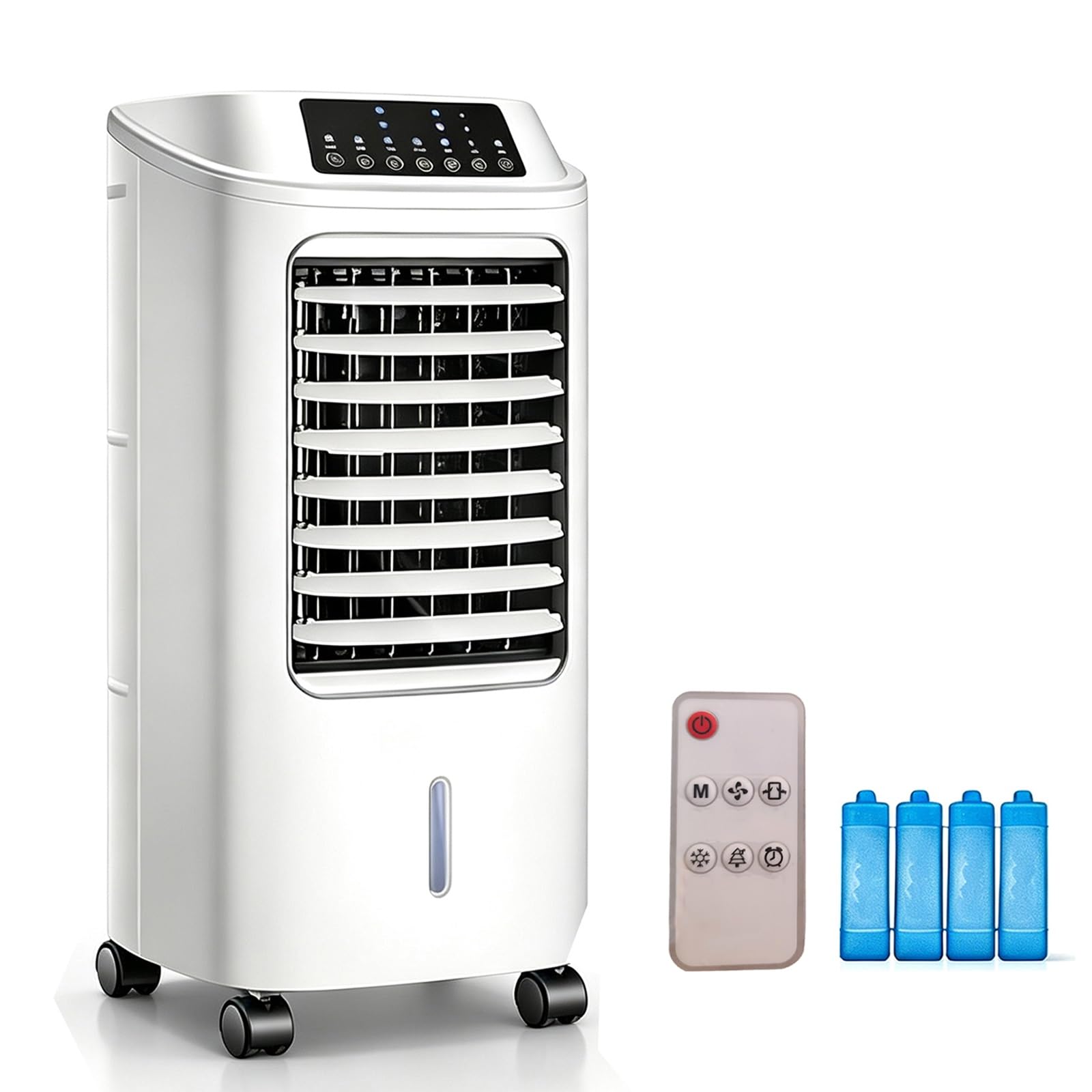 Djjyctnm One Color Windowless Swamp Cooler Air Conditioner With Remote 3 Speeds, Air Cooler