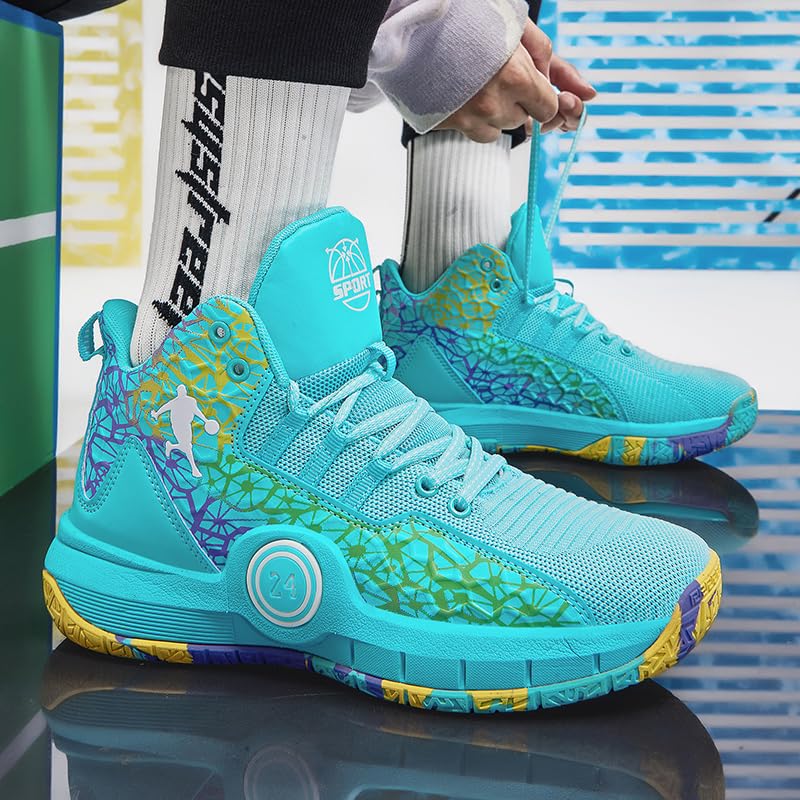 Jungsport- und Kinderbasketballschuhe, Lauf- und Gehschuhe, atmungsaktive und Bequeme Sportschuhe