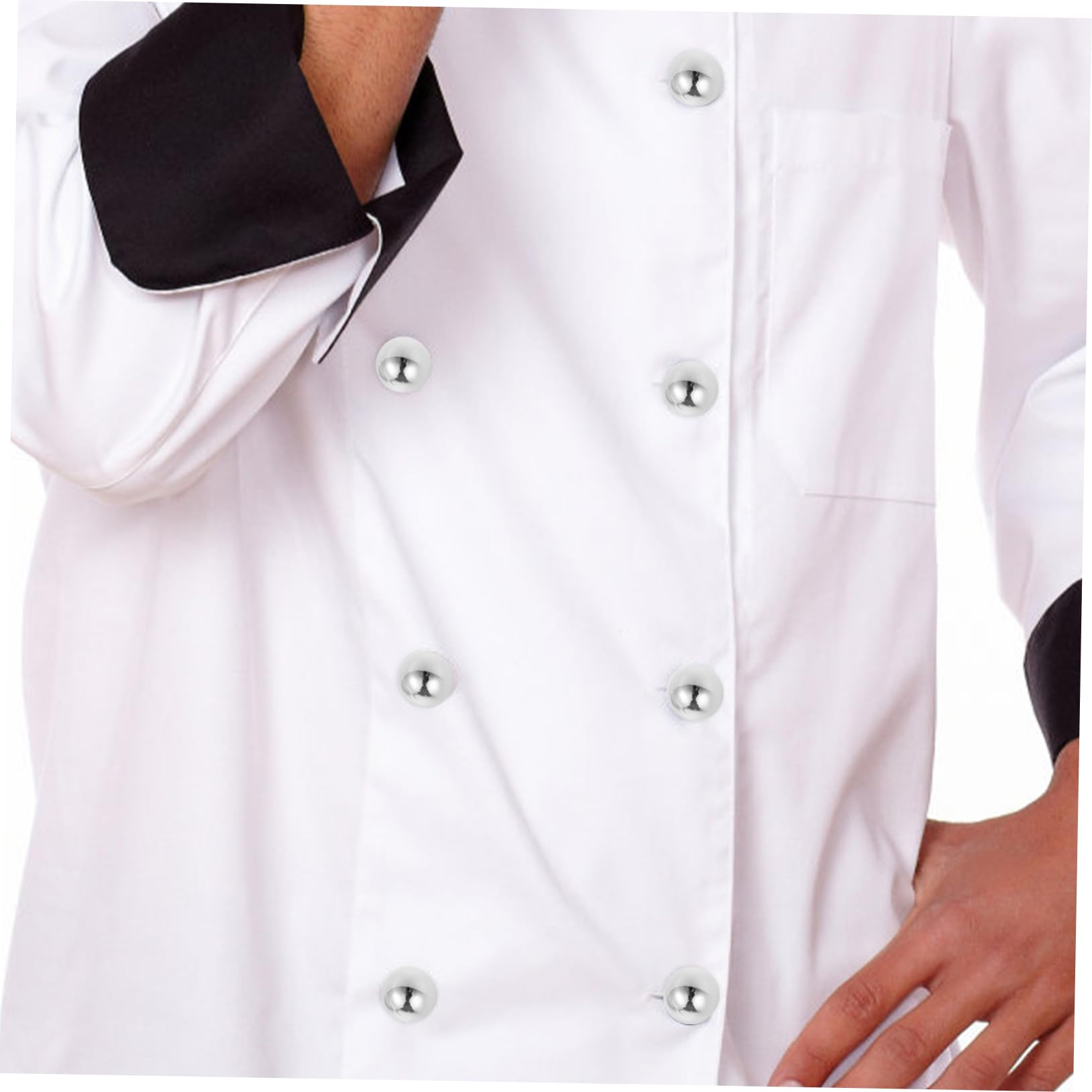 NUOBESTY 300piezas Botones De Chef Creativos Para Ropa y Manualidades Prácticos y Versátiles Para Reemplazo Chaquetas Camisas