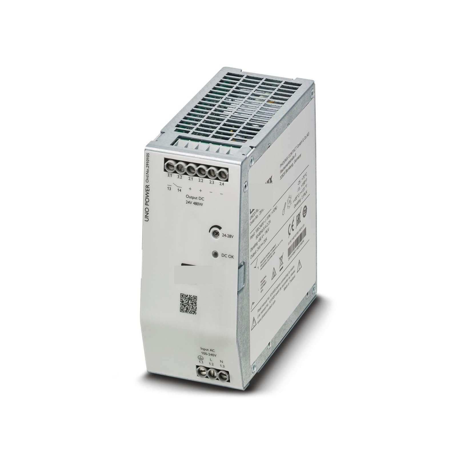 Fuente de alimentación conmutada UNO-PS/1AC/24DC/60W - 2902992