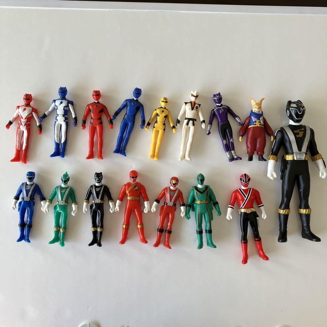 Amazon.co.jp: ソフビ フィギュア 戦隊シリーズ ゲキレンジャー 