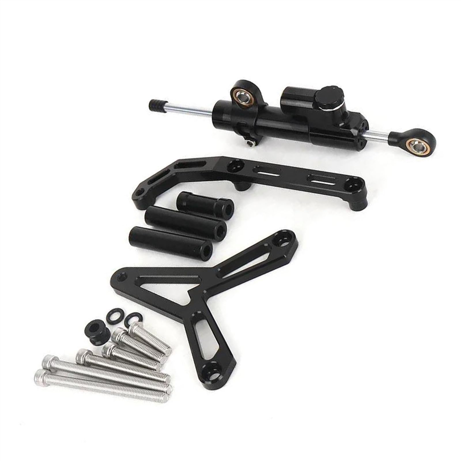 Stabilizzatore Sterzo Moto Universale - Ammortizzatore Regolabile In Alluminio CNC Per MT-07/09/10 - Foto 8