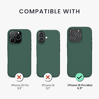 Amazon.com: kwmobile Case Compatible with Apple iPhone 16