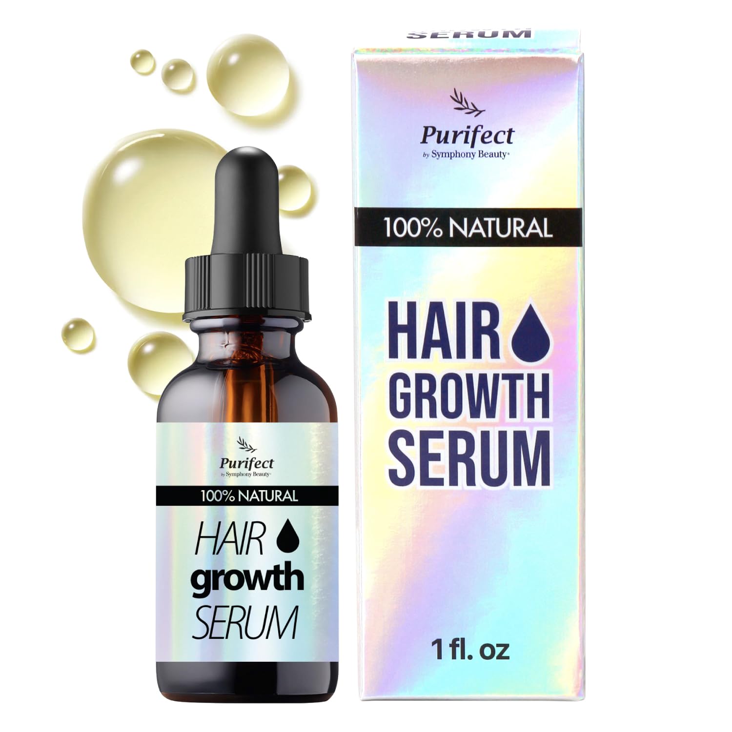 Amazon.com : Purifect Hair Growth Serum for Shinier, Thicker