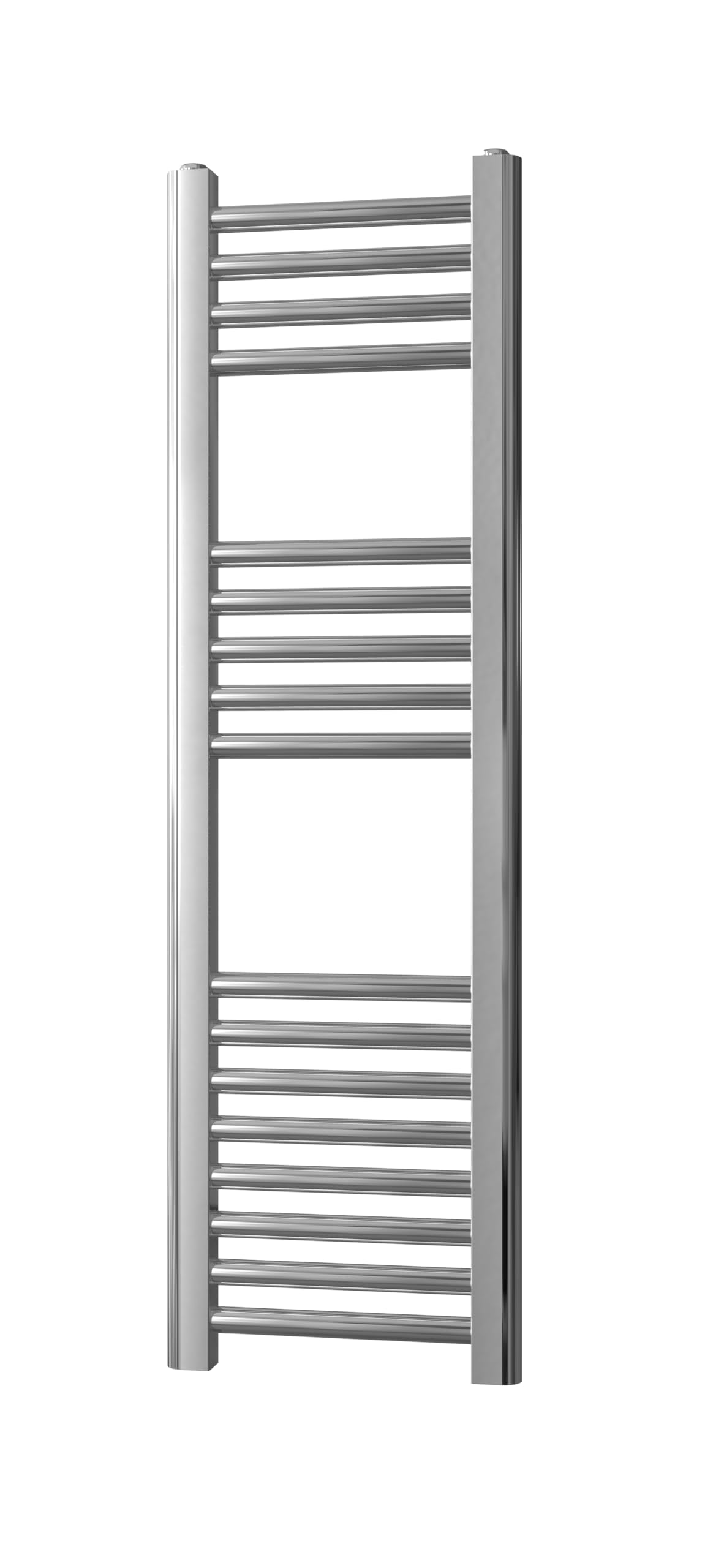 Greened House Chrome Heated Towel Rail 300mm W x 1000mm H
