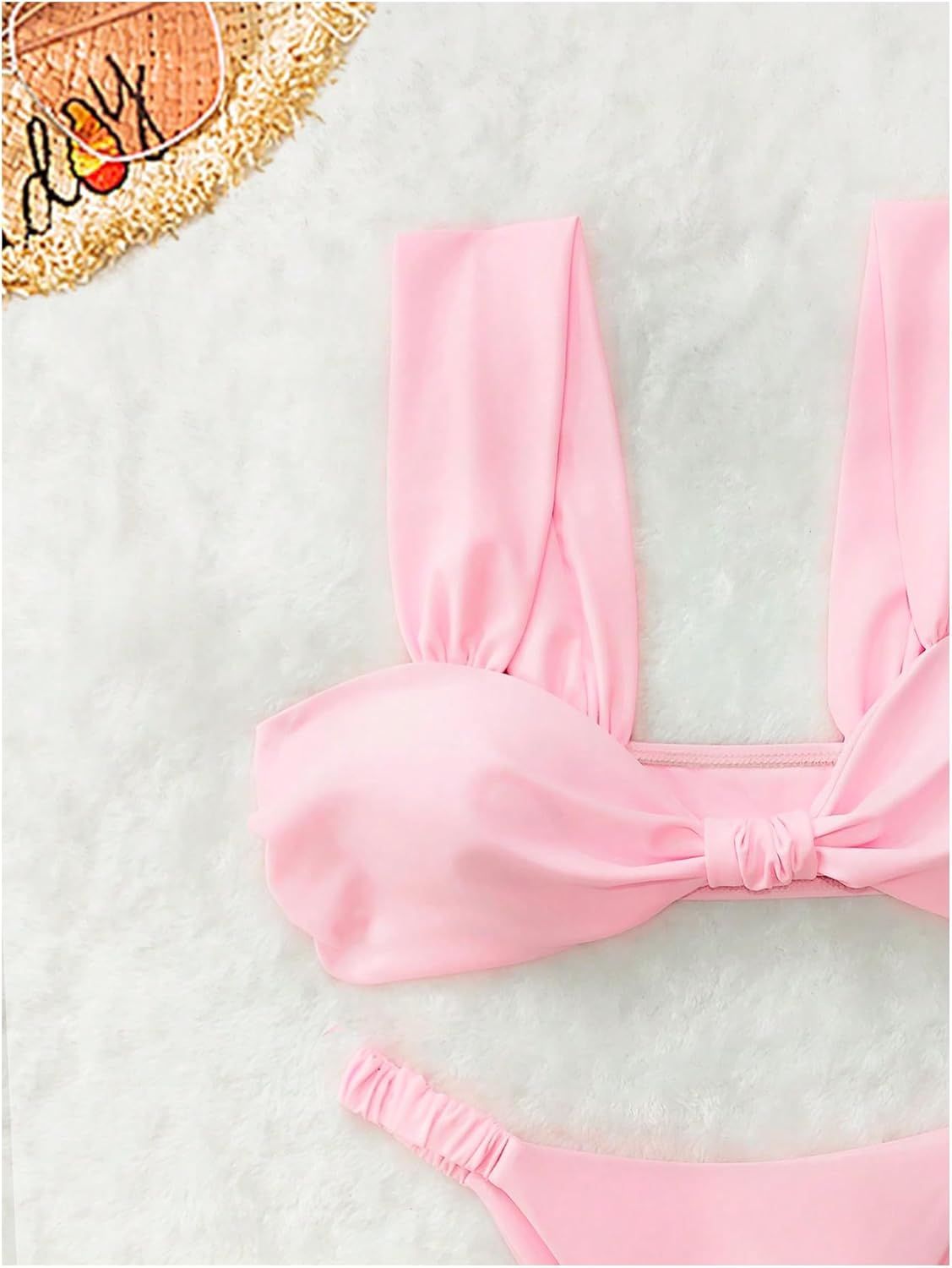 SOLY HUX Women's Swimsuits Two Piece Bikini Set Beach Vacation Outfits High Cut Bathing Suit - Image 5