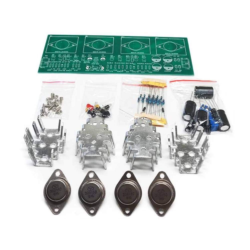 Dual 100W High Power 2 Channel Pure Final Stage DIY Audio Stereo Amplifier Board Kit Module Parts