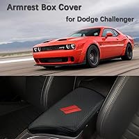 Vista 116 de Funda para reposabrazos de consola central, de piel, antiarañazos, protector de reposabrazos central, accesorios de decoración interior, compatible