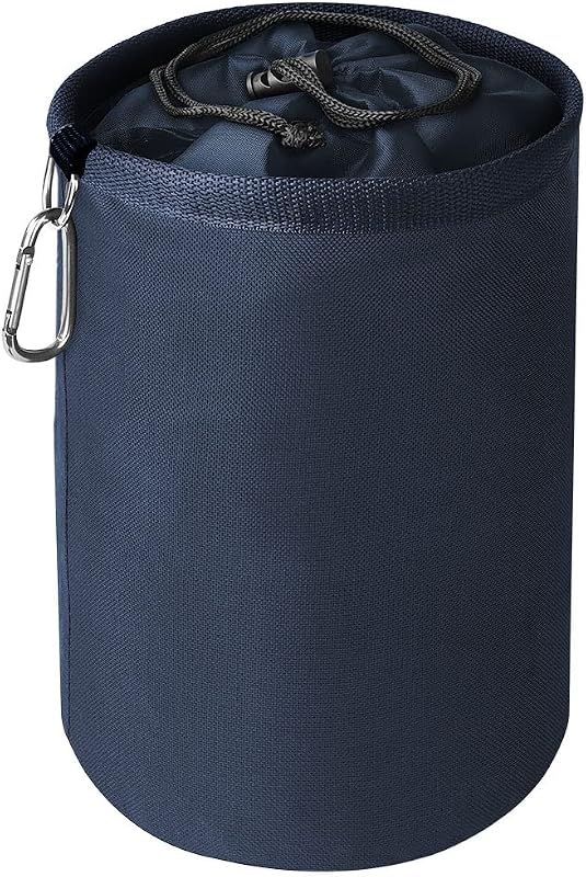 Vicloon Wäscheklammer Beutel Aufhängen, für bis zu 150-200 Wäscheklammern, Großer Wasserdicht Wäscheklammerbeutel mit Zugkordelverschluss für Indoor Outdoor Pegs Organizer Lagerung verwenden-Navy Blau