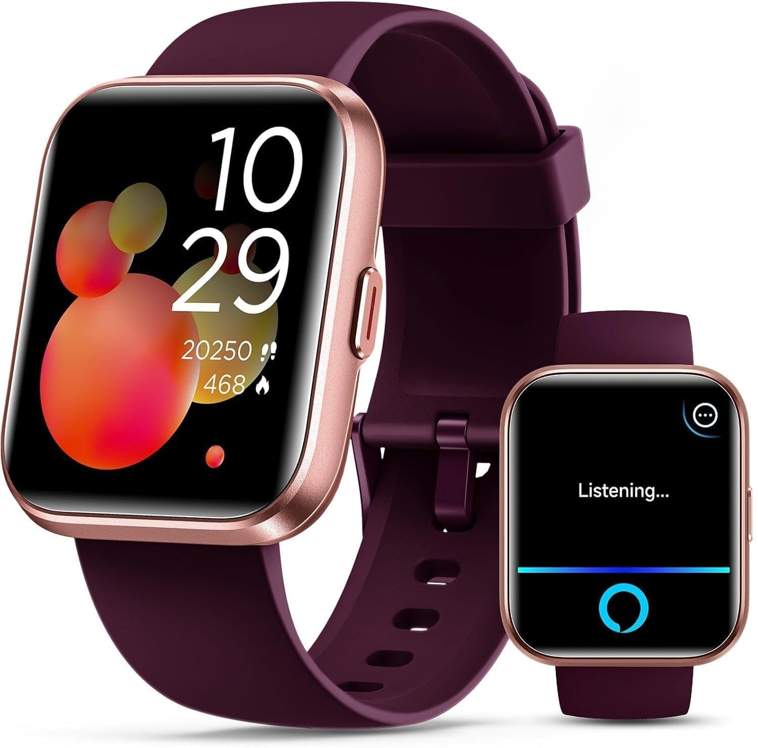 Quican Smartwatch for Women with Alexa