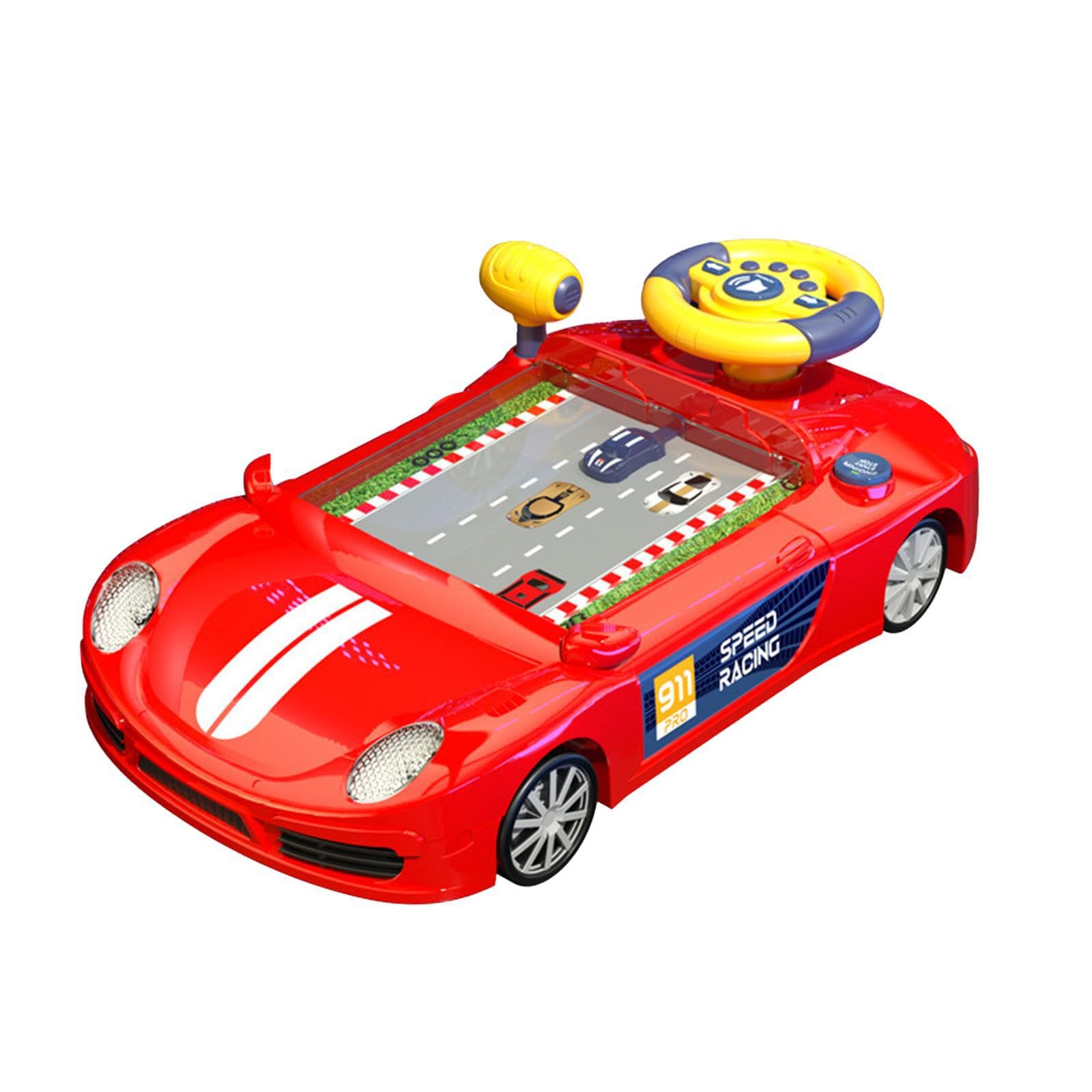 Volante interattivo per Giochi di Guida, migliora Le abilità, Giocattolo Musicale, Regalo educativo per Bambini dai 3 ai 6, Regalo di Compleanno