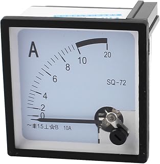 Aexit AC 0-10A Testers 1.5 Class Analog Ammeter Analogue Panel Ampmeter Current Multi Testers Meter Gauge