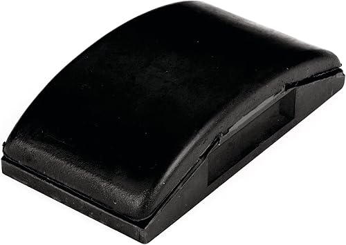 Performance Tool Bloque de lijado de goma W1019, caucho natural flexible, distribuye presión uniforme, ideal para lijar y alisar