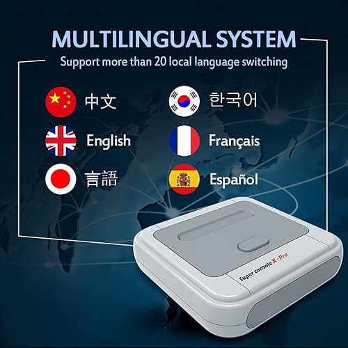 Miniatura 5 de HJKPM PS1 Retro Plug and Play Video Game Console Retropie Raspberry Pi 4 32GB Super Emulator Built-in 7000 Classic Games Support PS1 PSP N64 SFC NES