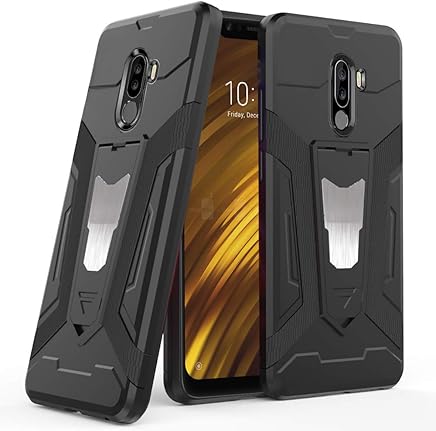 Ferilinso Funda Xiaomi Pocophone F1, H?brido Armadura Holster Defender Protecci?n Corporal Completa Heavy Duty Hard Bumper Case con Kickstand y Soporte Funci?n de Montaje?Negro? Ferilinso Funda Xiaomi Pocophone F1, H?brido Armadura Holster Defender Protecci?n Corporal Completa Heavy Duty Hard Bumper Case con Kickstand y Soporte Funci?n de Montaje?Negro?