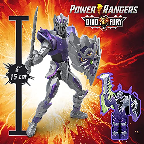 Power Rangers Dino Fury Void Knight 6-Inch Action Figure Toy Inspired By Tv Show With Dino Fury Key And Dino-Themed Accessory For Ages 4 And Up #TOP4