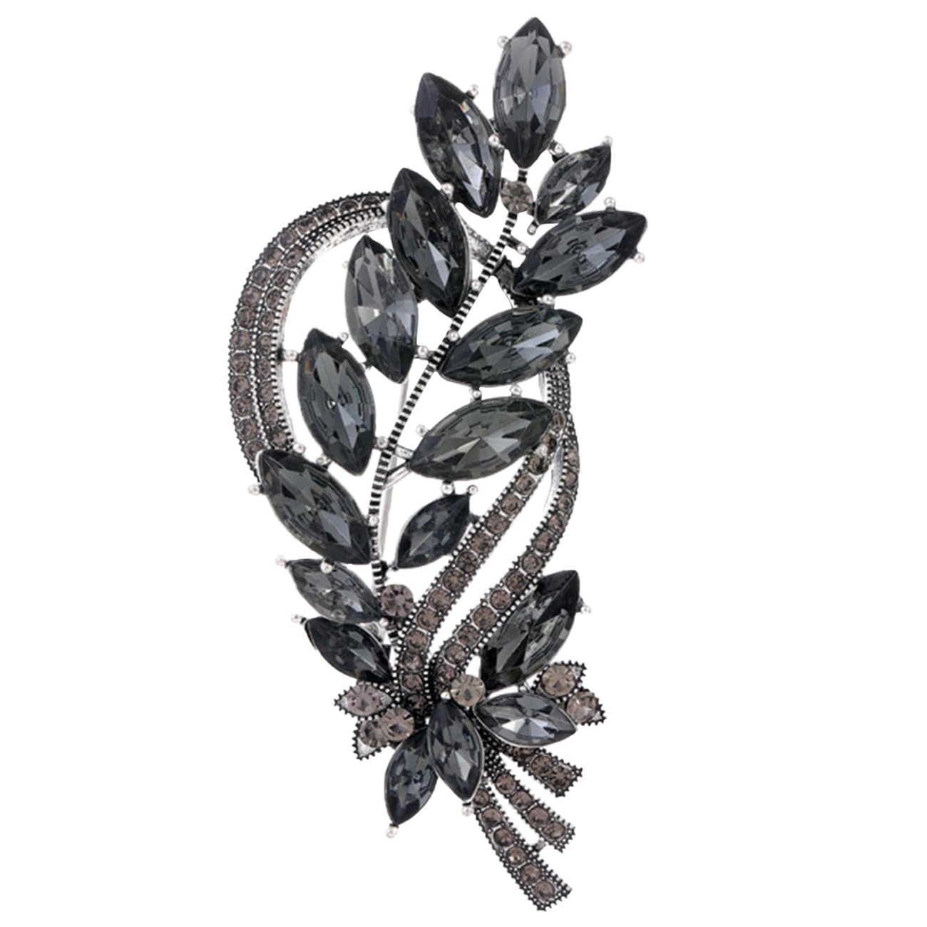 FAIRYGATE Anti Exposure Fixed Brooches Women Unisex Vintage Rhinestone Office Party Brooch Pins Lapel Pin Dress Suit Accessories Boutonniere — view 22