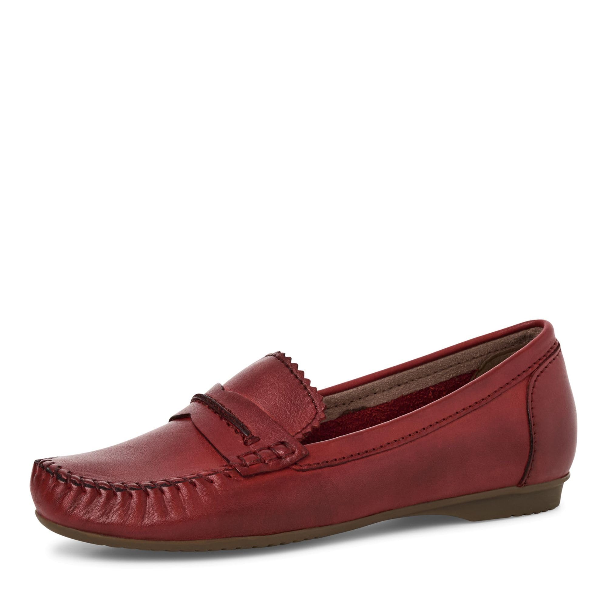 MARCO TOZZI Women's 2-24225-42 Moccasins, Red, 38 EU, red, 6 UK