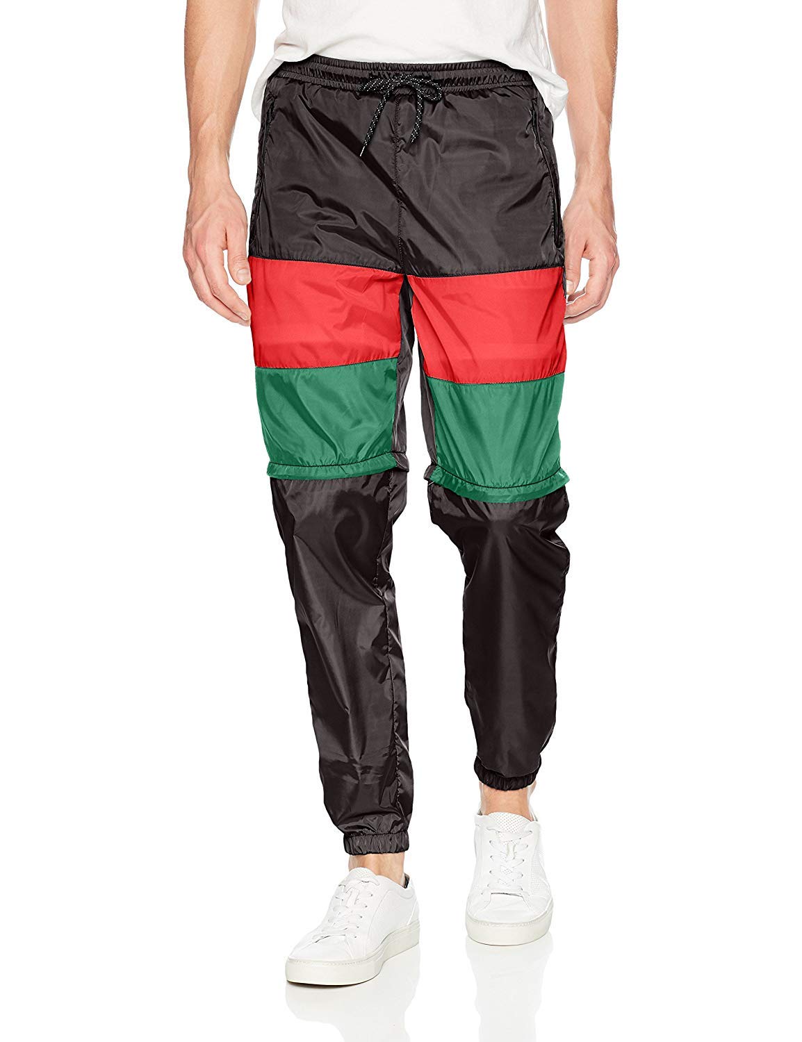 Colorblock Athletic Wind Pants 