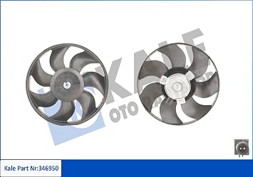 Kale Fan Motoru Ford Fiesta 89-96, Escort KAL 346950