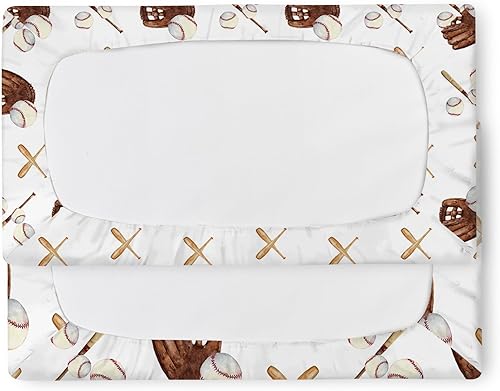 Miniatura 6 de Sábanas personalizadas para cuna de bebé, sábana bajera ajustable con nombre personalizado para funda de colchón estándar para cuna, paquete de 2