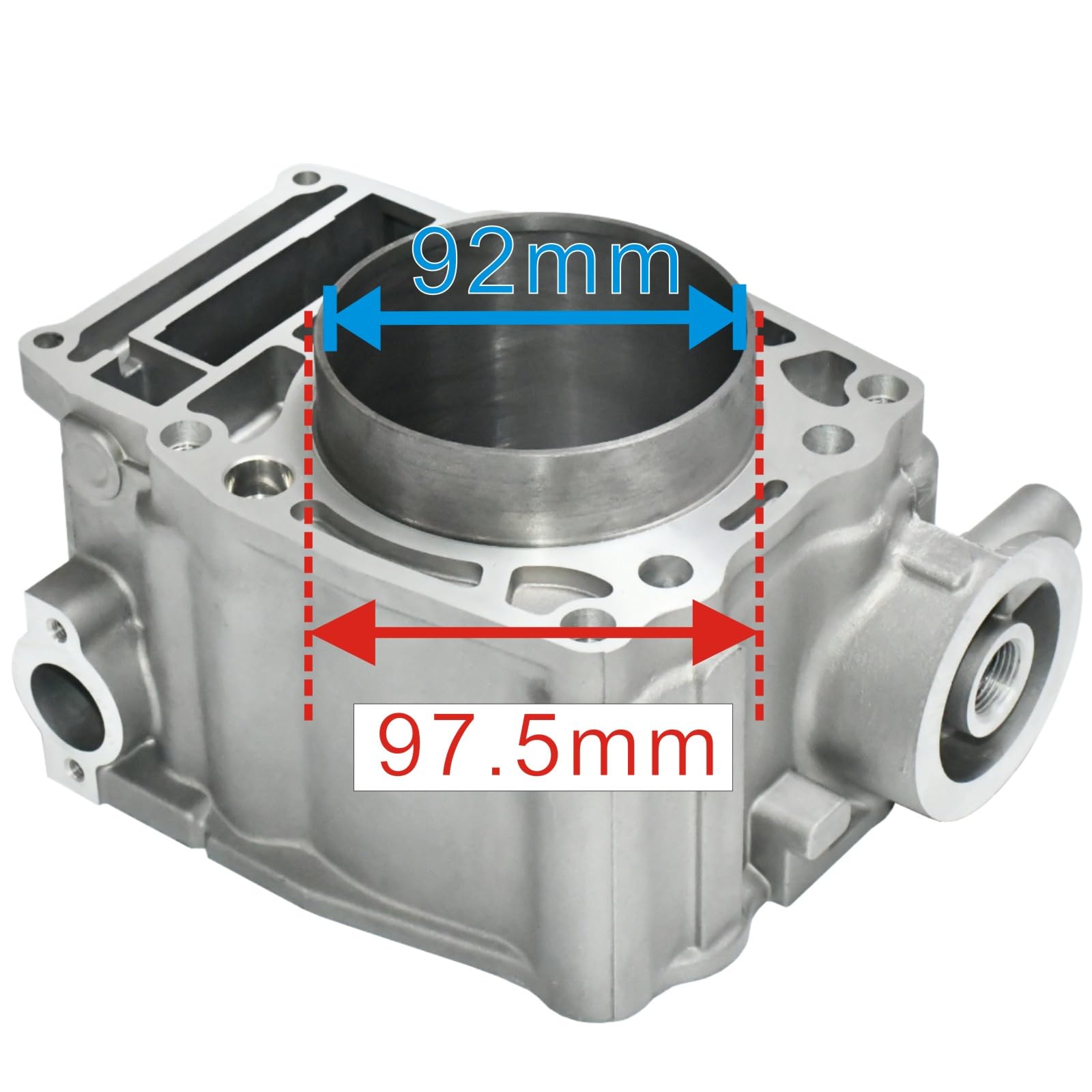 ATV Engine Repair Parts Cylinder Piston Top End Kit 92mm For Polaris Ranger Sportsman 500 1996 2012 Atv