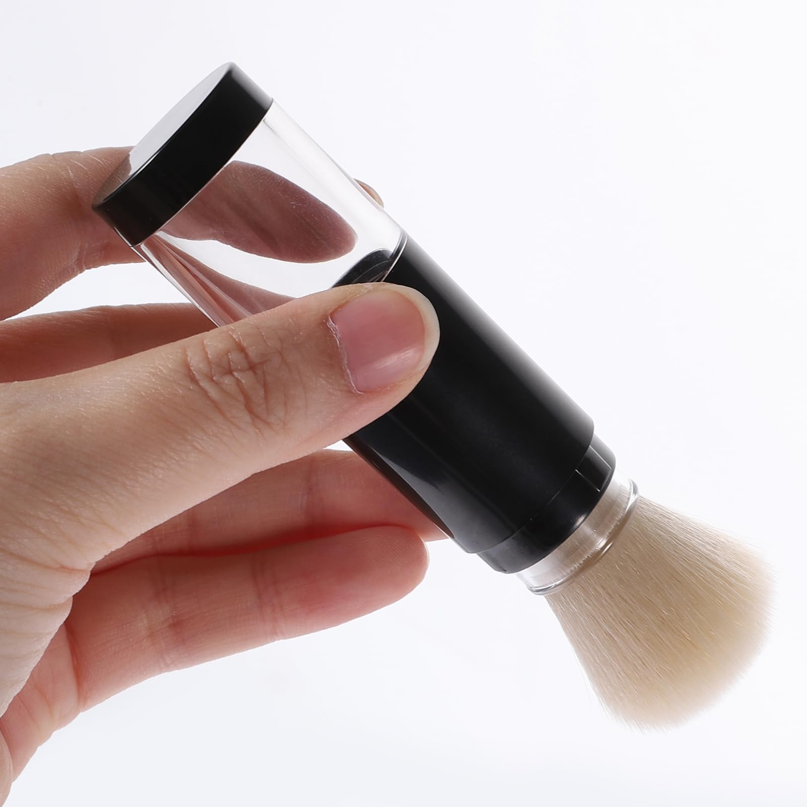 FRCOLOR Powder Brush for Pressed Powder Push-type Bottle Brush Makeup Tool for Women