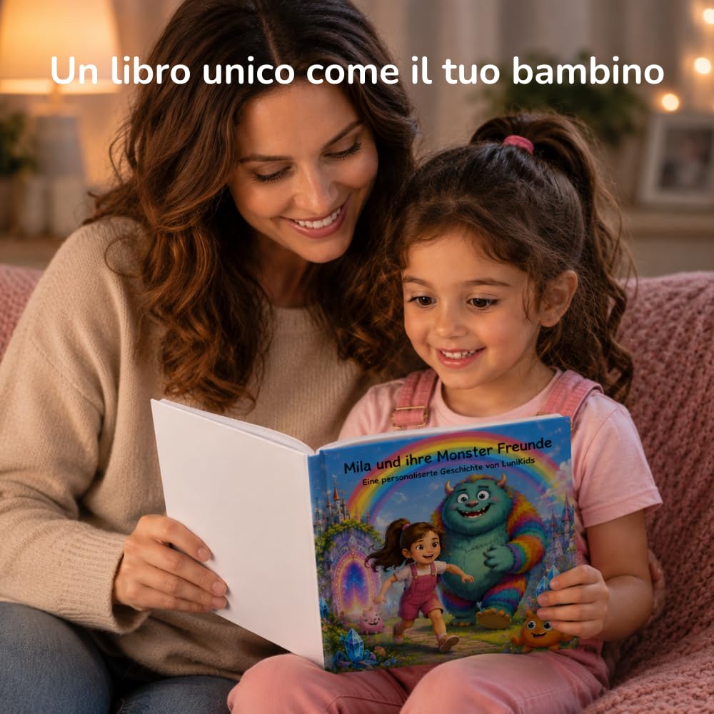 Libro per Bambini Personalizzato in Stile Fumetto – Storia Unica e Illustrazioni Personalizzate | Avventura su Misura con Nome, Personaggio, Tema e Trama | Regalo per Bambini (Copertina flessibile)