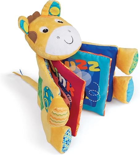 Miniatura 1 de Kidoozie Farm Friends - Juguete de libro de arrugas táctil y educativo lavable a máquina para edades de 3 a 18 meses