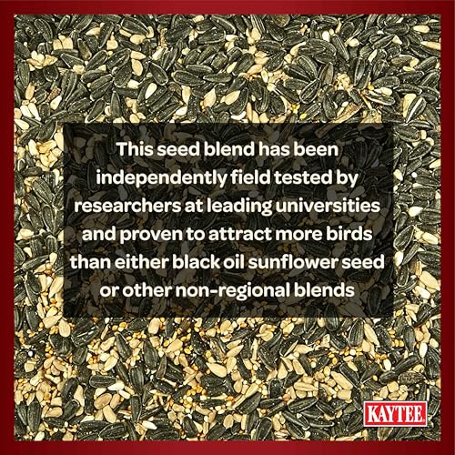Kaytee Midwestern Regional Seed Blend for Cardinals, Finches, Chickadees, Woodpeckers and Other Outside Wild Birds, 14 Pound Box - image 2