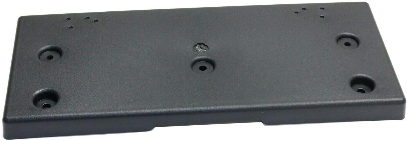 DAT AUTO PARTS Front License Plate Bracket Replacement for 2010-2015 Hyundai Tucson, Black Textured PP Plastic, HY1068104 865192S000
