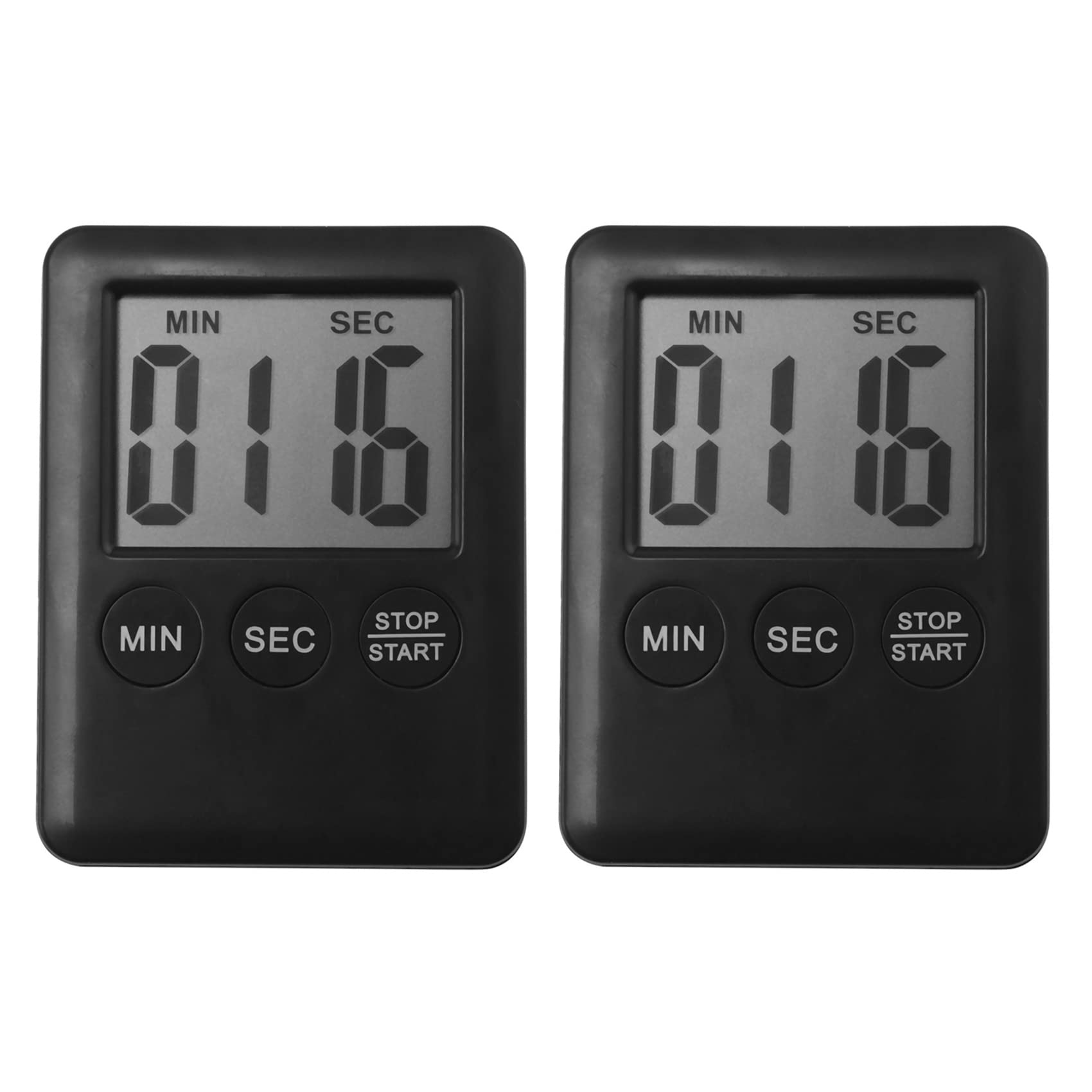 Hndhbfgrt 2X Kitchen Timer, Timer with Egg and Magnet