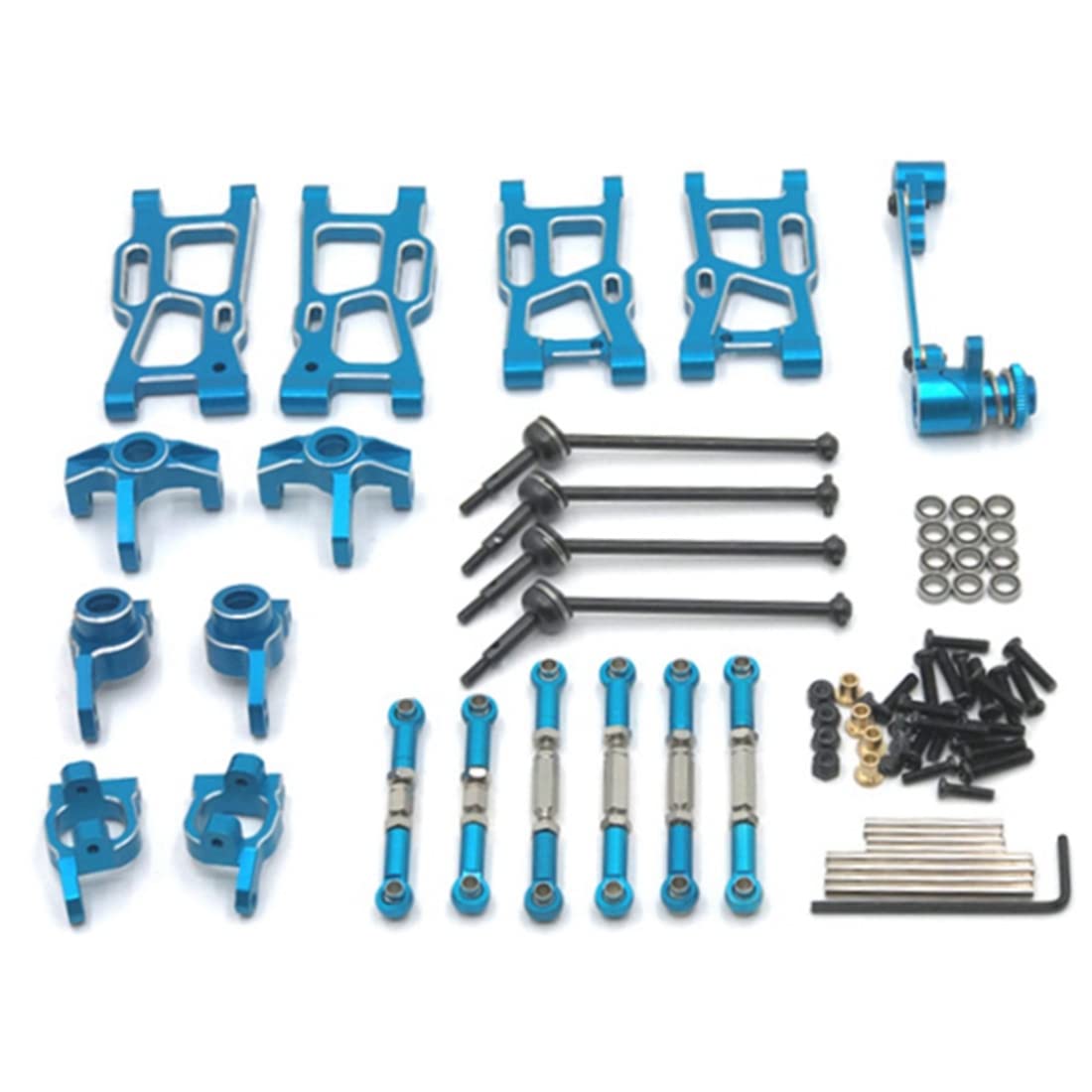 JrpzcvMetal Upgrade Accessories Modification Kits for 1/14 LC RACING -1H/T/DTH/MTH/LC12B1 RC Car Upgrade Parts,5