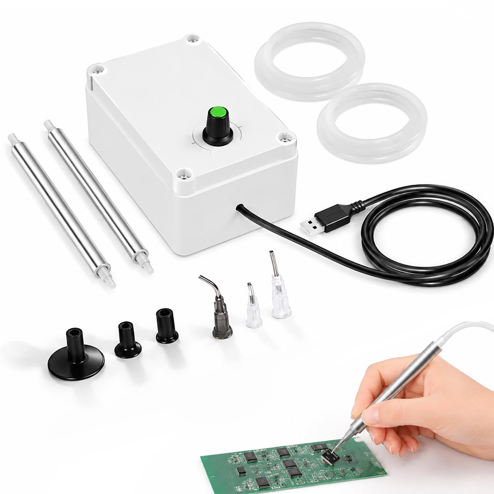 Zestaw Elektrycznego Chwytaka Podciśnieniowego (pióra) Do Układów SMT I PCB