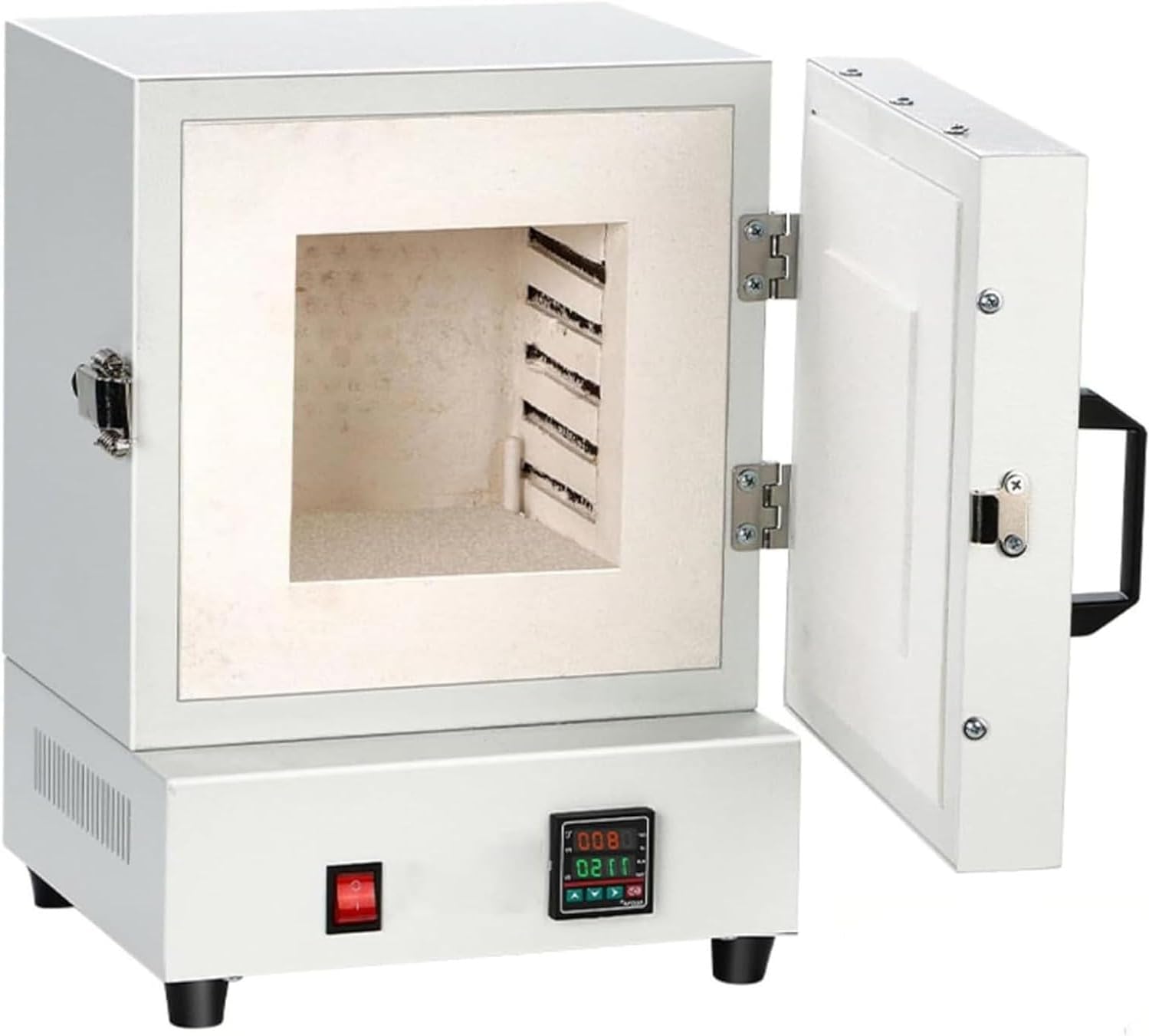 2000w Electric Ceramic Laboratory Muffle Furnace, Electric Kiln 1150℃ Metal Melting Furnace, for Dentistry, Ceramic Works, Jewelry Treatment